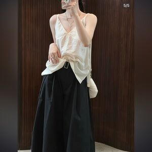 NWT Studio Nicholson Holzer textured-twill cami top Size 0